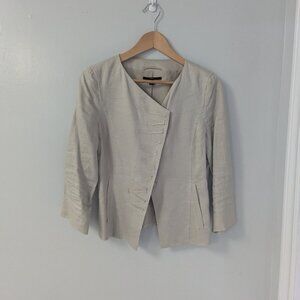 Hugo Boss Linen Asymmetric Skirt Suit